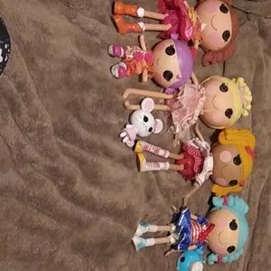 Lot of lalaloopsy dolls